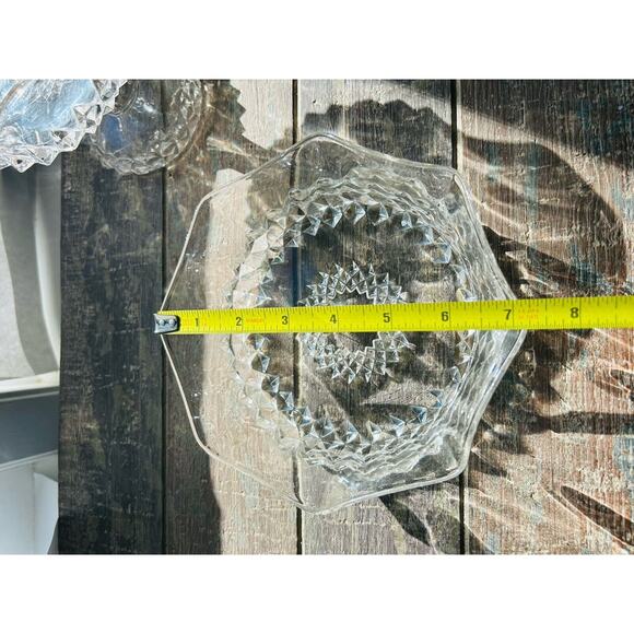 EAPG Bryce Bros Amazon Sawtooth Serving Bowl Scallop Rim Early American 1890's - Picture 11 of 16